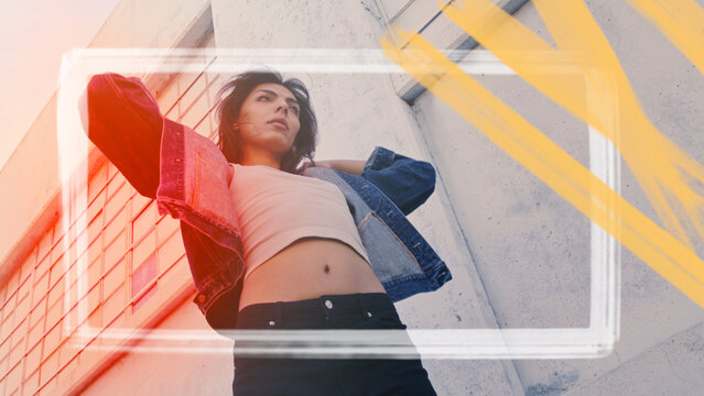 Frame & Light Leak Transition With Media Replace