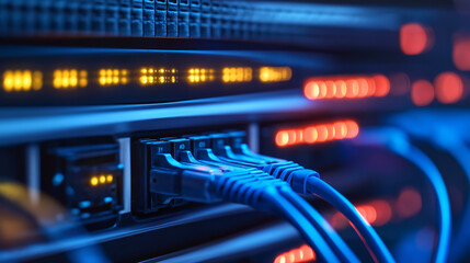 Naklejka premium コンピューターサーバーのイメージ