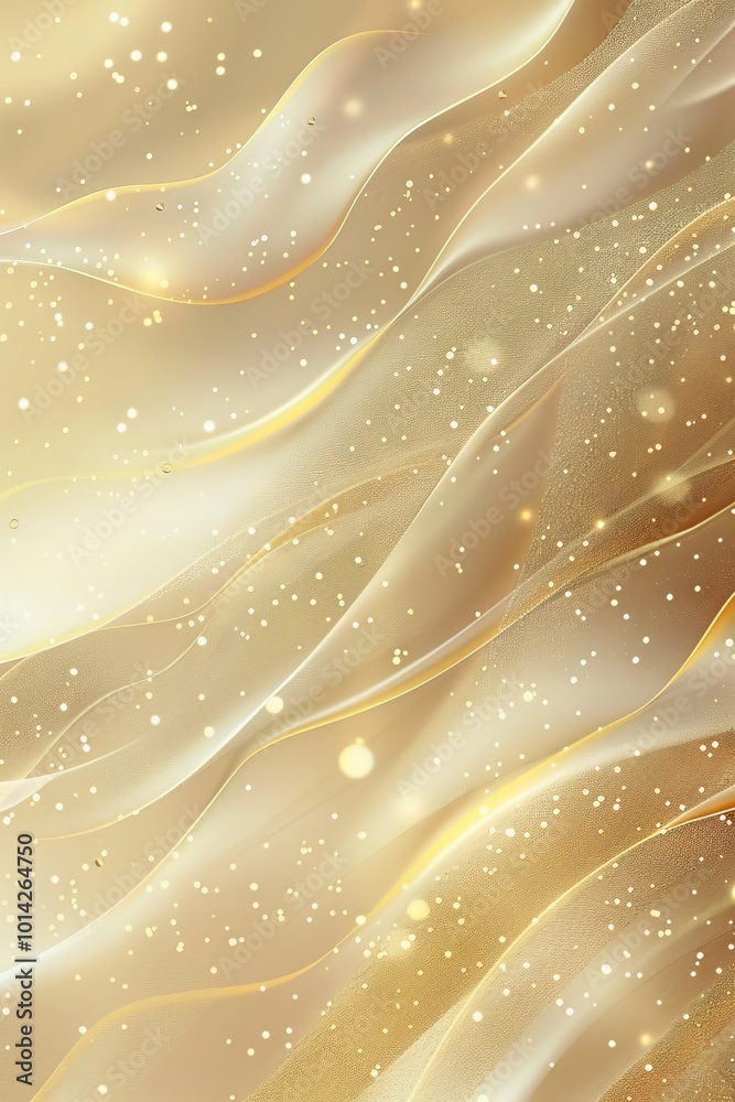 Wall mural abstract golden background