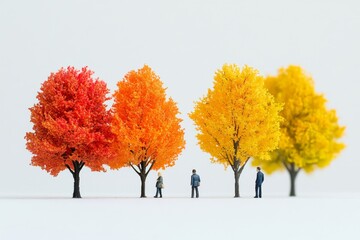 autumn tree in autumn