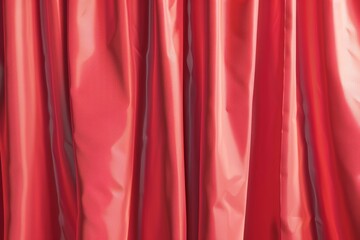 red curtain background