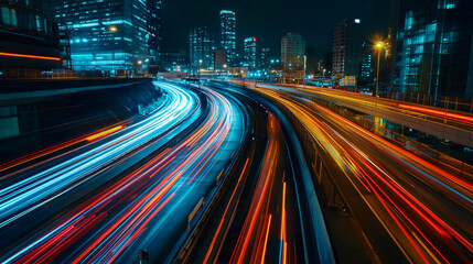 Fototapeta premium A comprehensive overview of advancements in transportation logistics.