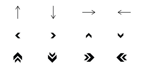 Swipe icon set. Swipe  arrow icons. Arrow buttons for social media. Scroll pictogram. Web icons. Vector illustration eps 10. swipe arrow .