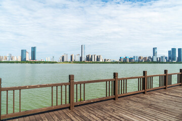 Fototapeta premium Panoramic picture of China nanchang