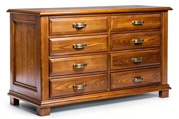 Wooden Chest of Drawers - Elegant Storage Solution for Home Decor and Organization