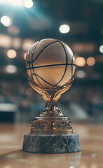 basketball trophy generated by AI