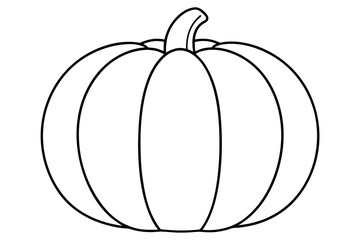 Celebrate Autumn with a Vector Illustration of Pumpkin Acorn Flowers and Leaves
