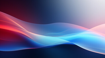 Fototapeta premium Abstract colorful background with waves. Abstract background with colorful smooth waving texture, Grainy gradient background blue red yellow abstract glowing color wave black backdrop, noise texture.