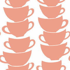 elegant stacked teacup