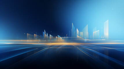 Particle in Cyberpunk Style Digital World Abstract Background, Digital Aurora, Witnessing Abstract Phenomena in the Technological Sky.