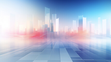 Fototapeta premium Digital soft gradient color Futuristic Background