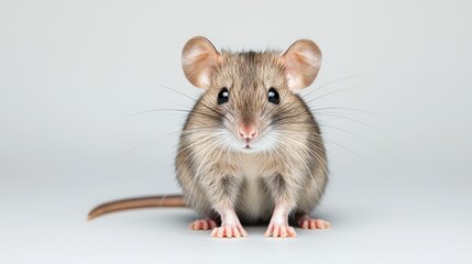 Cute Rat Portrait   Pet Rodent Animal Photography  Close Up  Studio Shoot