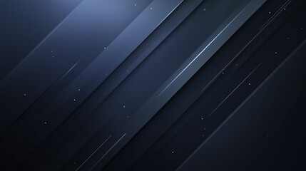 Abstract Flowing black Wave Lines on Dark Background
