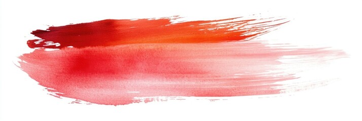 Hand painted brush strokes in watercolor, blending softly into a smooth gradient background