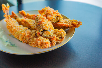Deep fried Capelin Fish (Shishamo).