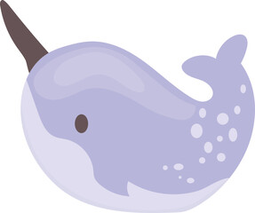 Narwhal illustration © Ellette Lorelei