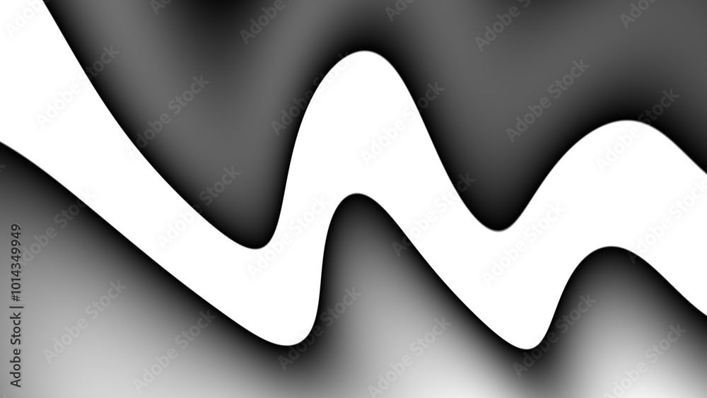 Leinwandbilder Modern abstract overlay transparent background texture with layers of black and gray transparent material in grunge lines in random geometric