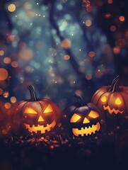 Fototapeta premium Halloween themed background