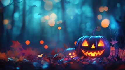 Halloween themed background