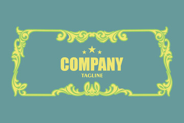 Vintage Premium Label Ornaments illustrations