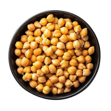 recommend clip art: Chickpeas in a round bowl top view clip art