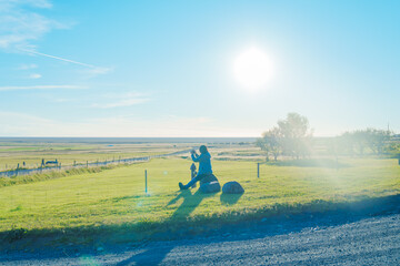 アイスランドのホフの美しい風景