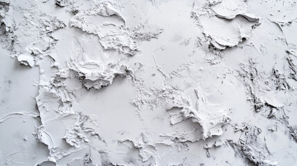 Naklejka premium Light Grey Concrete Texture Background. Premium White Banner with copy-space. 