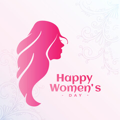 Happy Women's day  for Female vector