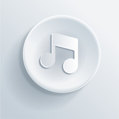 music 3d icon