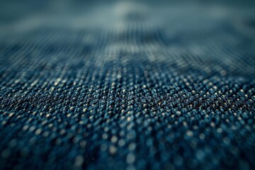 Close up of a denim surface