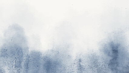 Abstract horizontal watercolor background. Hand drawn vector texture. Brush stroked painting pastel color watercolour