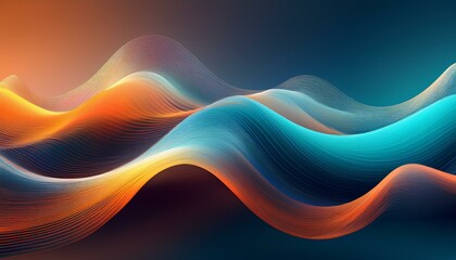 Obraz premium art Deep Ocean Currents with Dark Blue Hues