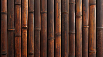 Fototapeta premium Detailed Brown Bamboo Texture Pattern 