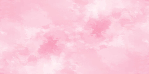 Fototapeta premium Abstract light pink background with watercolor alpha grunge texture. Delicate sepia background with paint stains watercolor texture. rose beige fantasy pink watercolor background with marble texture.