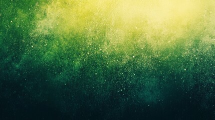 Vibrant Emerald Horizon, an abstract blend of verdant greens and soft yellow hues evokes a sense of tranquility and organic vitality, resembling a lush landscape at dawn.