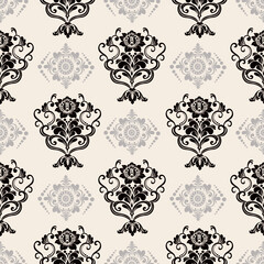 Seamless damask pattern with a classic floral design.African embroidery patterns, paisley, boho, floral ikat, ethnic floral designs, ikat sari, ikat patterns and ethnic patterns.