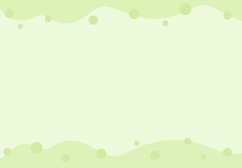 パステルカラーの波模様