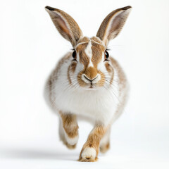 Obraz premium Hare Running Isolated