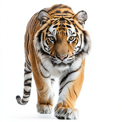 Obraz premium Tiger Isolated Walking