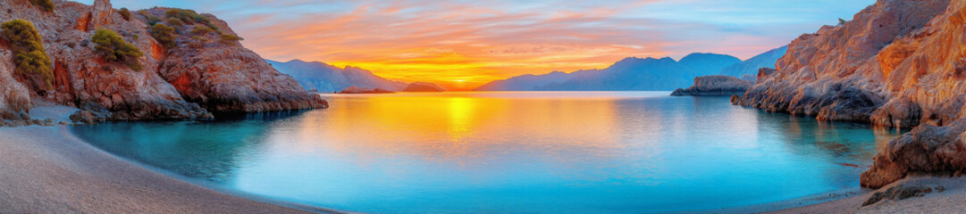 Obraz premium Sunset Panorama