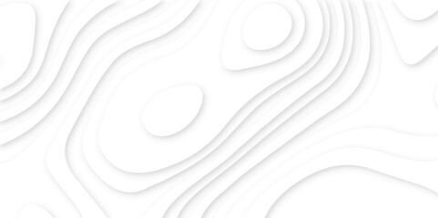 Abstract modern 3d Paper cut white background .white waves background ,paper art style, flyers posters prints .geometric background overlap layer.	