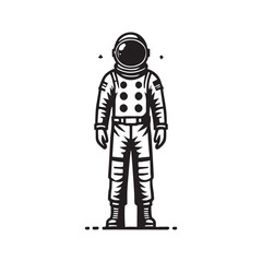 Astronaut in Space Suit