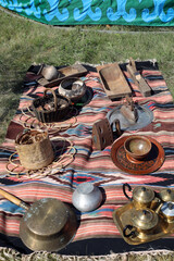 kitchen utensils used in the household of the nomadic peoples of Bashkiria