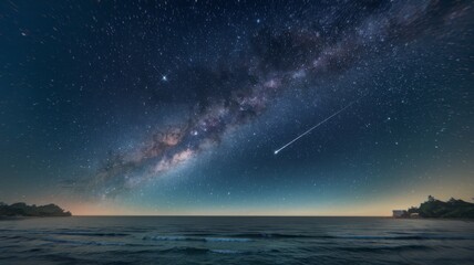 the magic of a starry night, perfect for projects related to nature, tranquility, and adventure.