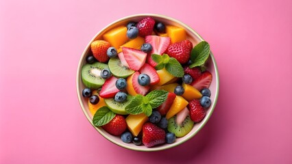 sweet-tropical-fruits-and-mixed-berries-splash