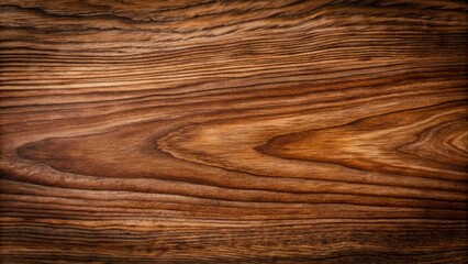 Naklejka premium Close-up of natural wood texture, highlighting the intricate grain patterns and rich tones of the wood background.