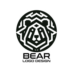 Bear Vector Logo Design