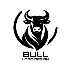 Fototapeta premium Bull Vector Logo Design