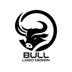 Bull Vector Logo Design