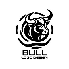Bull Vector Logo Design